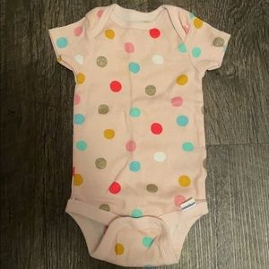 12/$35 0-3 months gerber onesie